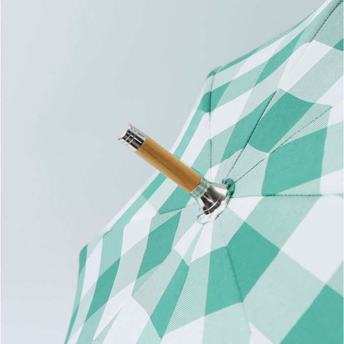 BACKYARD FAMILY「because ビコーズ 晴雨兼用 長傘 刺繍 通販 雨傘 日傘 晴雨兼用傘 傘 かさ カサ」|傘|