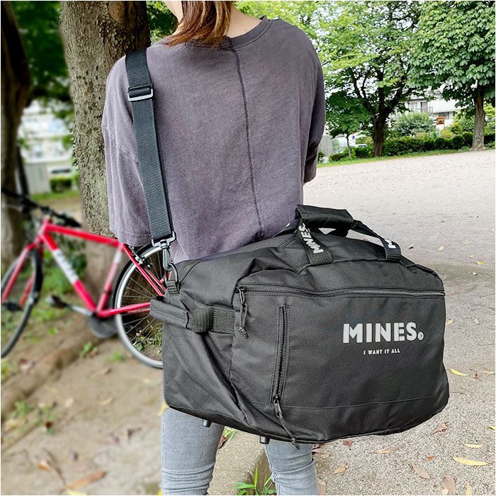 BACKYARD FAMILY「クラックス CRUX ボストンバッグ 修学旅行 小学生 通販 40L 撥水 はっ水 ビッグサイズ」|ボストンバッグ|