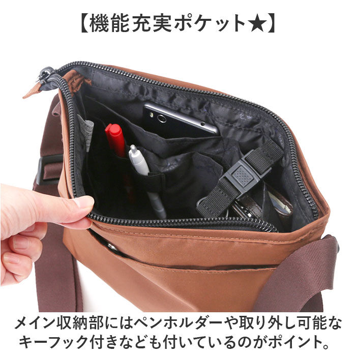 BACKYARD FAMILY「NAUTICA ノーティカ ショートバッグ 370-7013 通販 ミニショルダーバッグ」|ショルダー・メッセンジャー|