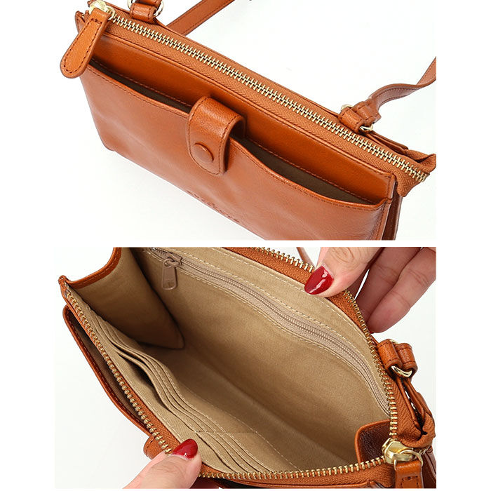 BACKYARD FAMILY「ズッケロ バッグ ショルダー ゴートレザー 通販 ショルダーバッグ ショルダーバック」|ショルダー・メッセンジャー|