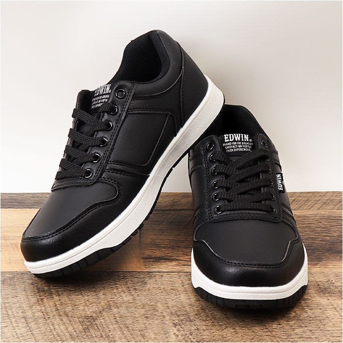 BACKYARD FAMILY「EDWIN 防水 スニーカー EDW7675 通販 エドウィン 靴 レディース」|スリッポン|