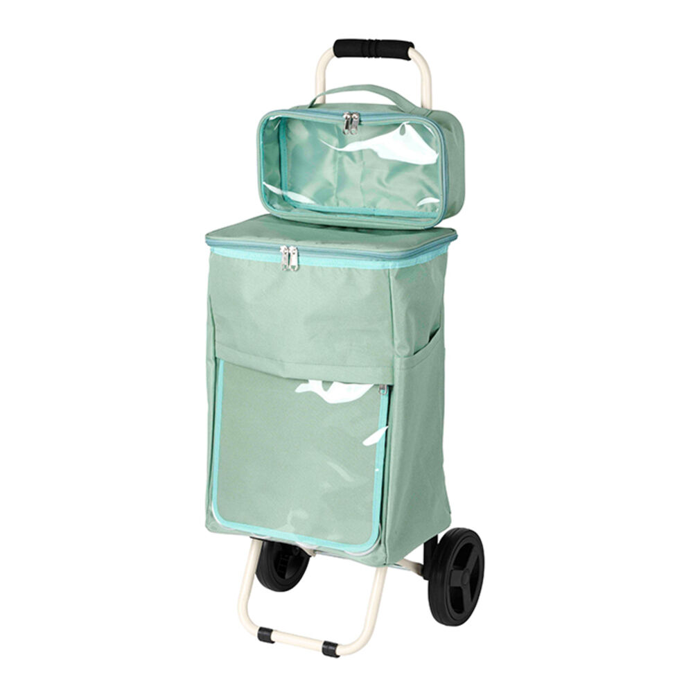 BACKYARD FAMILY「cocoro ココロ 推し活カート 通販 推し活 カート キャリー ポーチ ポーチ付き」|キャリーケース|オレンジ1