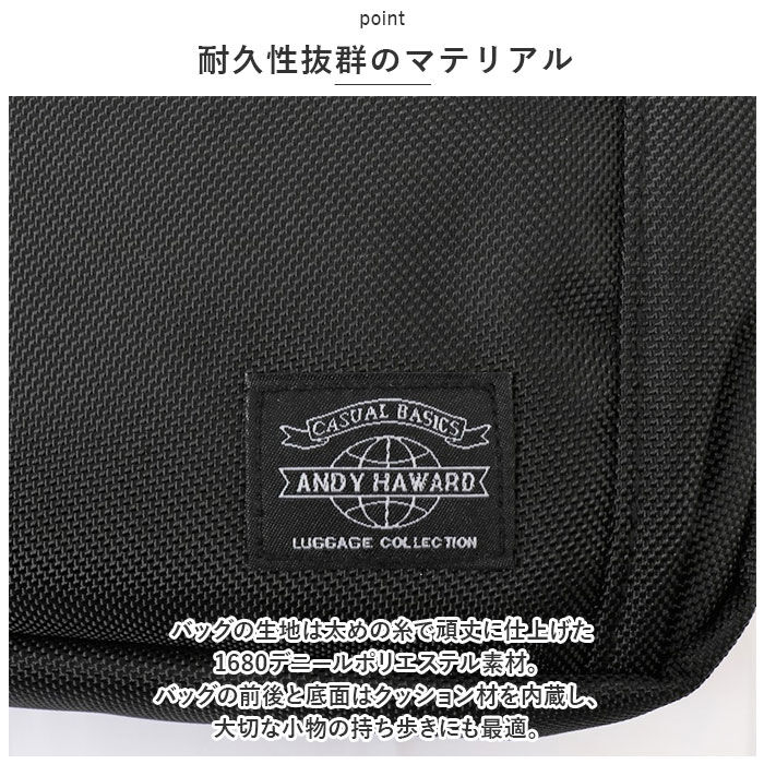 BACKYARD FAMILY「ANDY HAWARD アンディハワード ショルダーバッグ メンズ 2WAY 通販」|ショルダー・メッセンジャー|