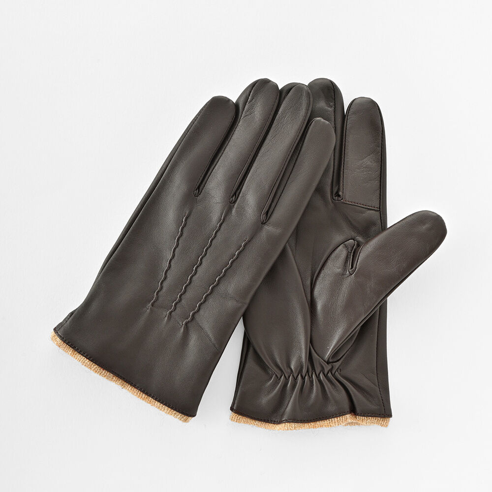 BACKYARD FAMILY「クロダ 手袋 メンズ 通販 革手袋 グローブ メンズ手袋 手ぶくろ メンズ手袋スマホ対応」|手袋|ブラウン1