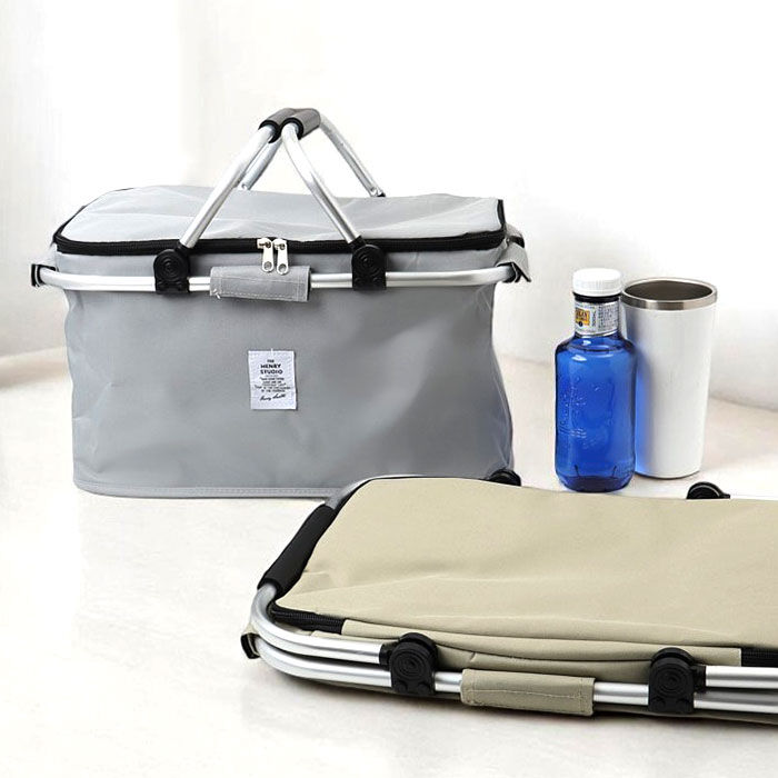 BACKYARD FAMILY「保冷バスケット おしゃれ 通販 折りたたみバスケット 大容量 クーラーバスケット」|その他|