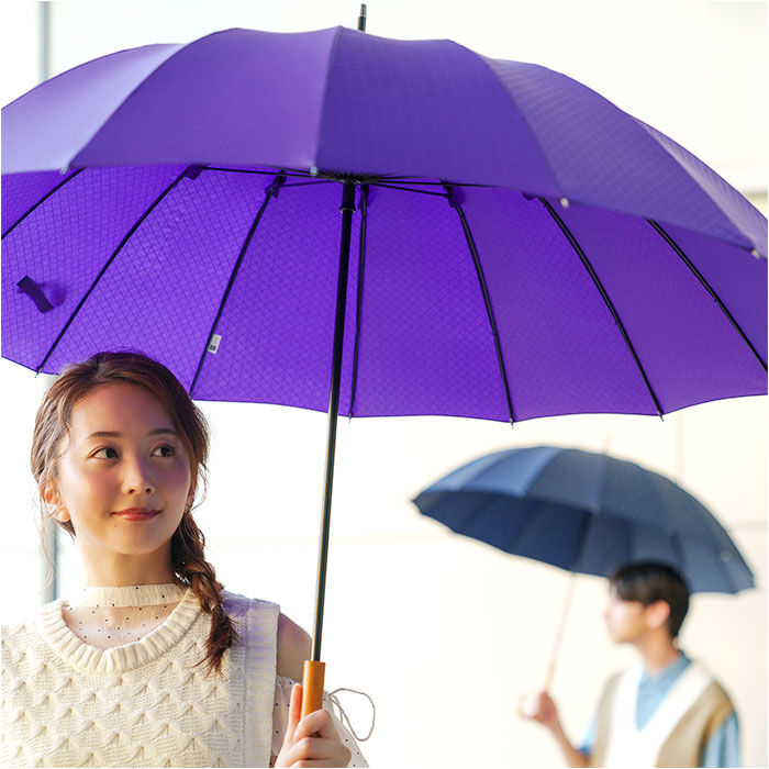 BACKYARD FAMILY「mabu 傘 マブ SMV-4228 通販 長傘 16本骨 晴雨兼用傘 雨傘 日傘 晴雨兼用長傘」|傘|