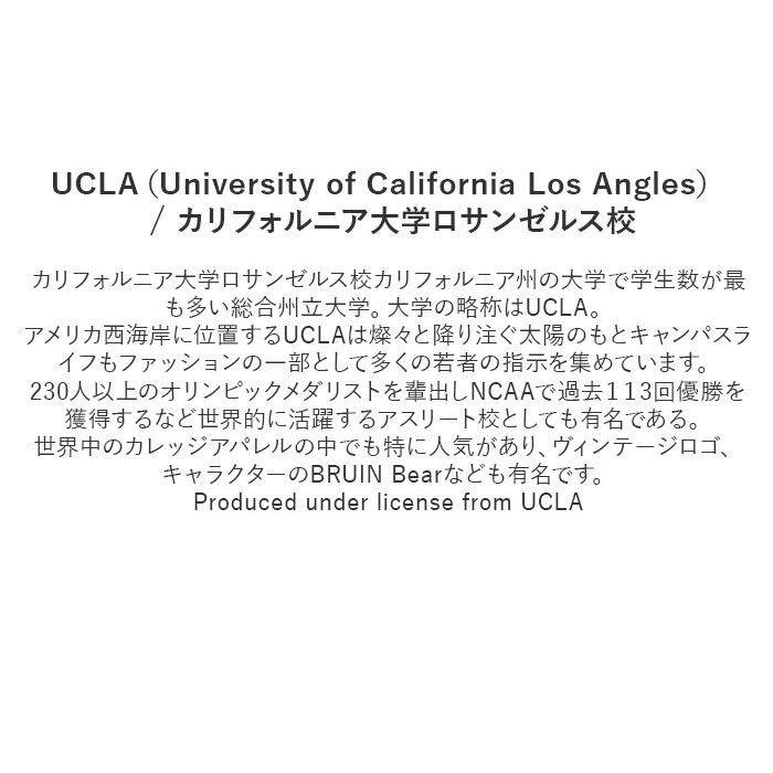 BACKYARD FAMILY「Tシャツ シャツ 半袖 UCLA 通販 カットソー tシャツ 半袖Tシャツ 半袖tシャツ」|Tシャツ・カットソー|