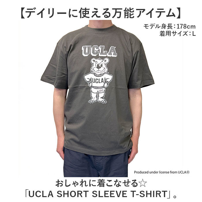 BACKYARD FAMILY「Tシャツ シャツ 半袖 UCLA 通販 カットソー tシャツ 半袖Tシャツ 半袖tシャツ」|Tシャツ・カットソー|