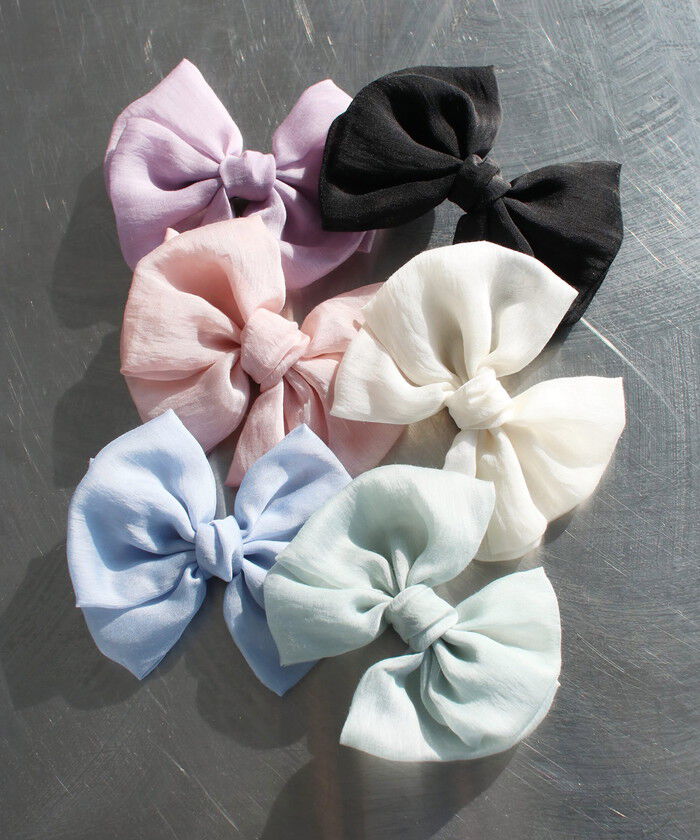 BACKYARD FAMILY「ヘアクリップ 大きめ リボン 通販 ヘア クリップ ヘアピン 髪飾り 髪留め キッズ 女の子 子供」|その他|