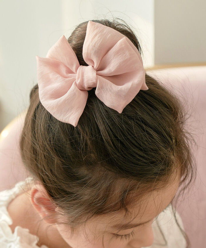 BACKYARD FAMILY「ヘアクリップ 大きめ リボン 通販 ヘア クリップ ヘアピン 髪飾り 髪留め キッズ 女の子 子供」|その他|