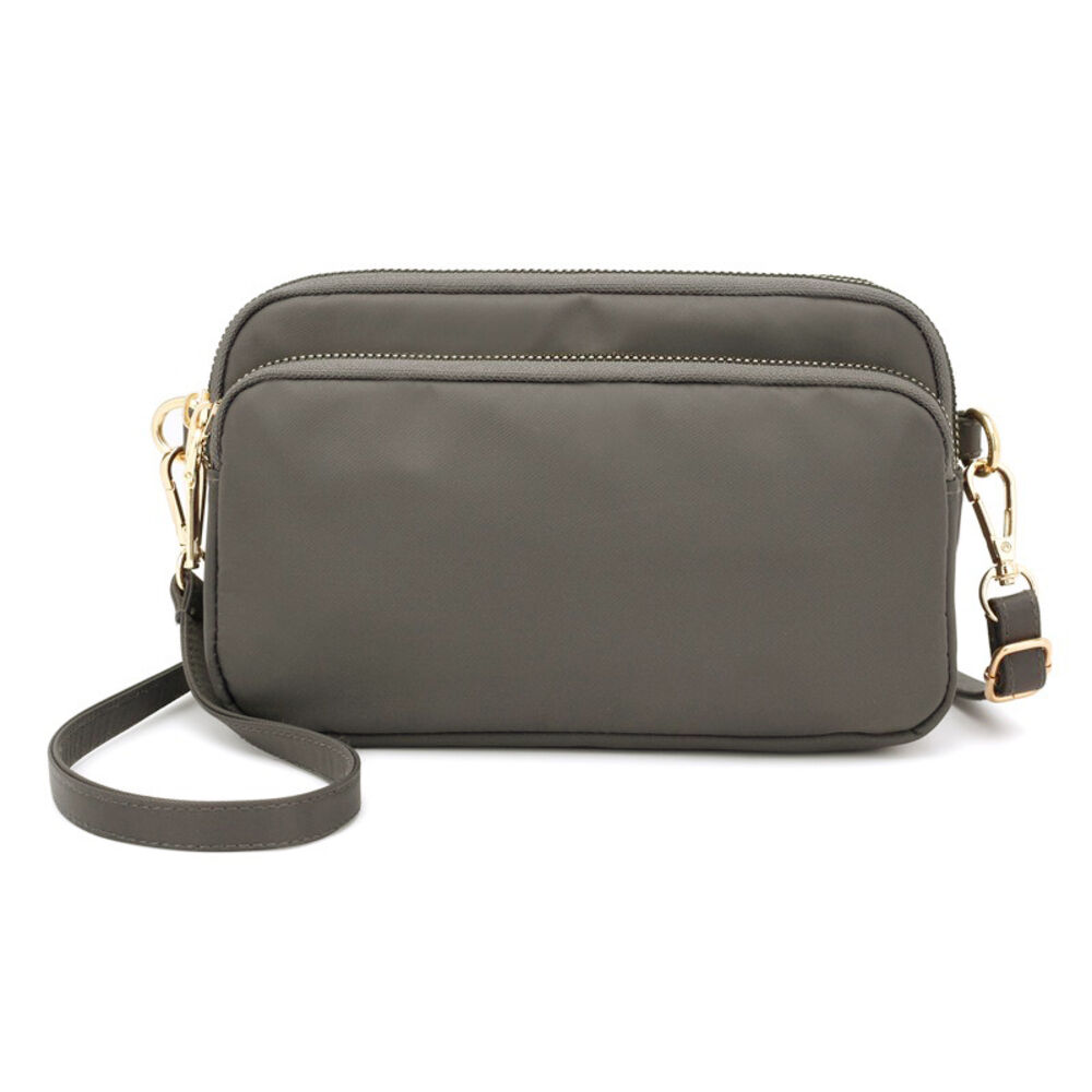 BACKYARD FAMILY「ショルダーバッグ レディース 斜めがけ 通販 ミニショルダー 肩掛けカバン ミニバッグ サブバッグ」|ショルダー・メッセンジャー|グレー1