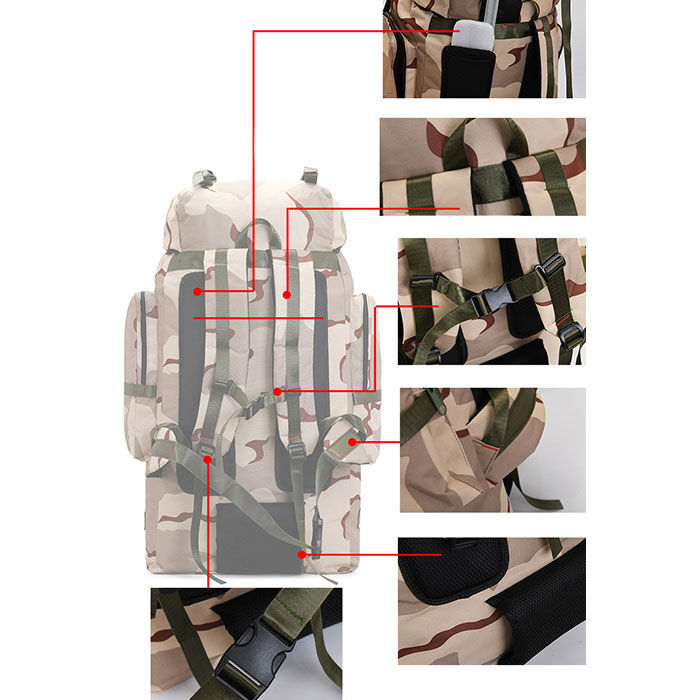 BACKYARD FAMILY「リュック バックパック 登山 130L 通販 大容量 リュックサック ミリタリー ハイキング」|リュック|