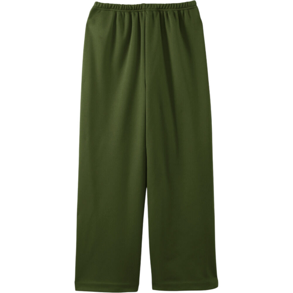 BACKYARD FAMILY「ワイドパンツ 裏起毛 レディース 通販 ワイド パンツ 長ズボン ズボン カジュアルパンツ」|その他|グリーン1