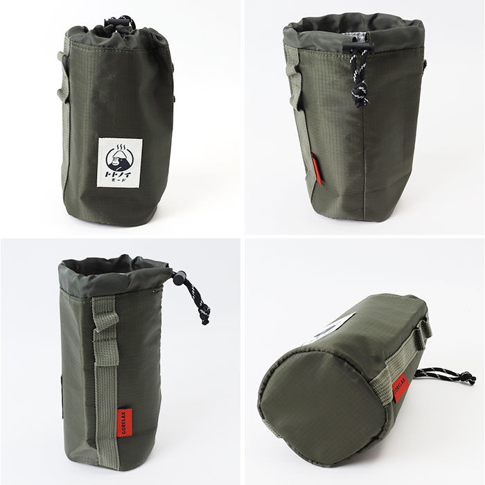 BACKYARD FAMILY「サウナグッズ ゴリラックス ボトルホルダー 通販 GORELAX ごリラックス トトノイモード」|食器・キッチングッズ|