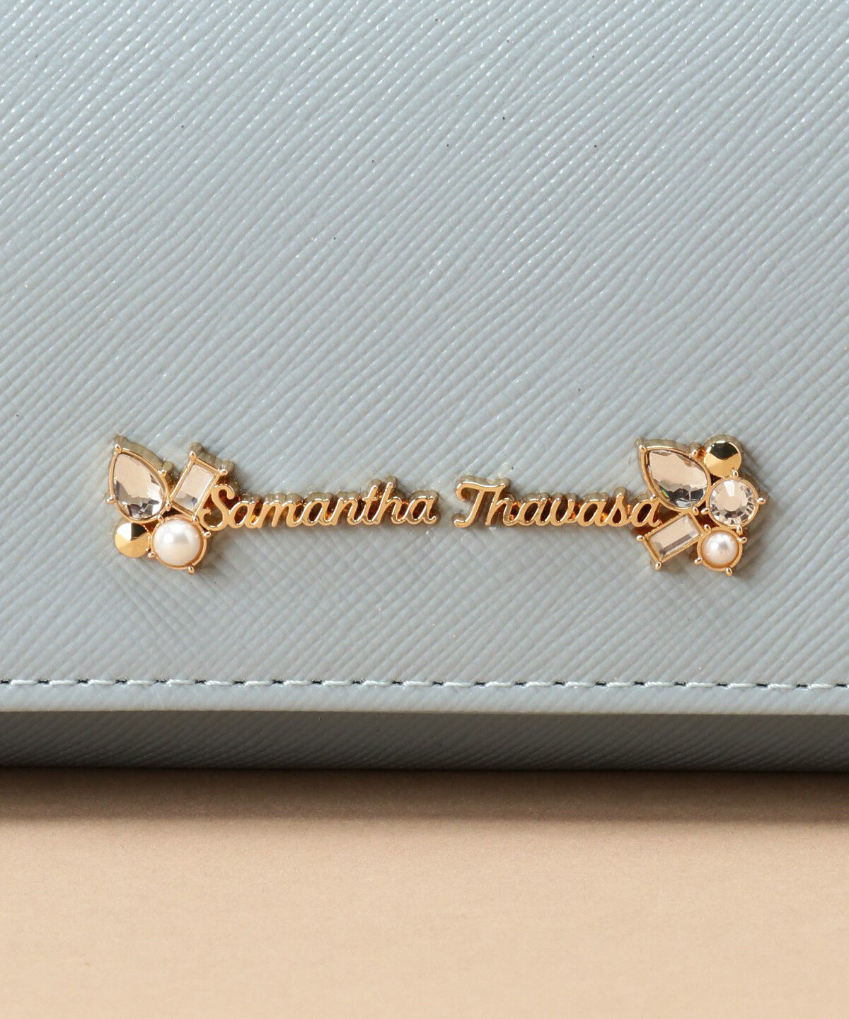 Samantha Thavasa「ラメレザービジュー 長財布」|財布|