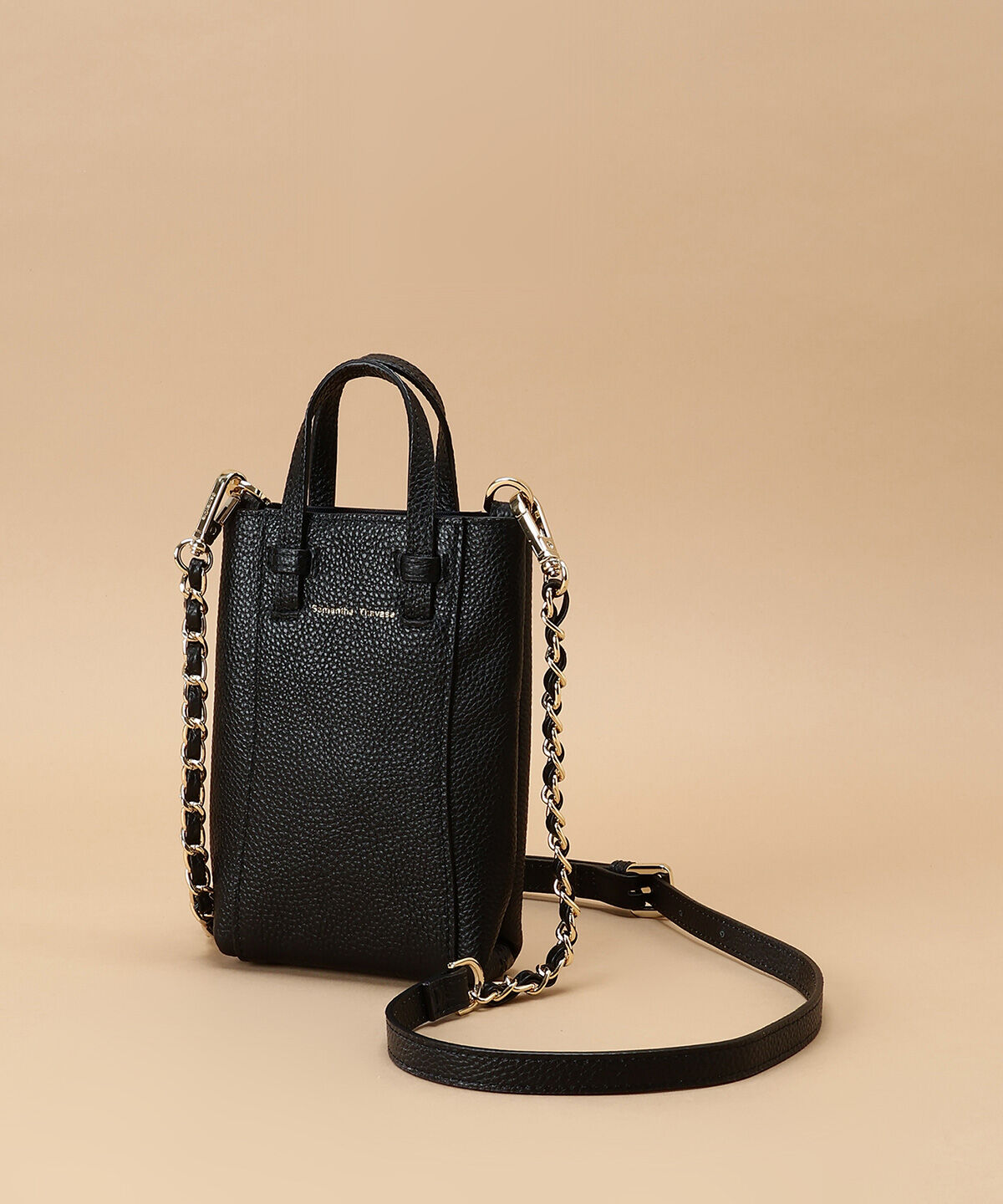 Samantha Thavasa「シンプルスクエア型 レザーミニショルダーバッグ」|ショルダー・メッセンジャー|