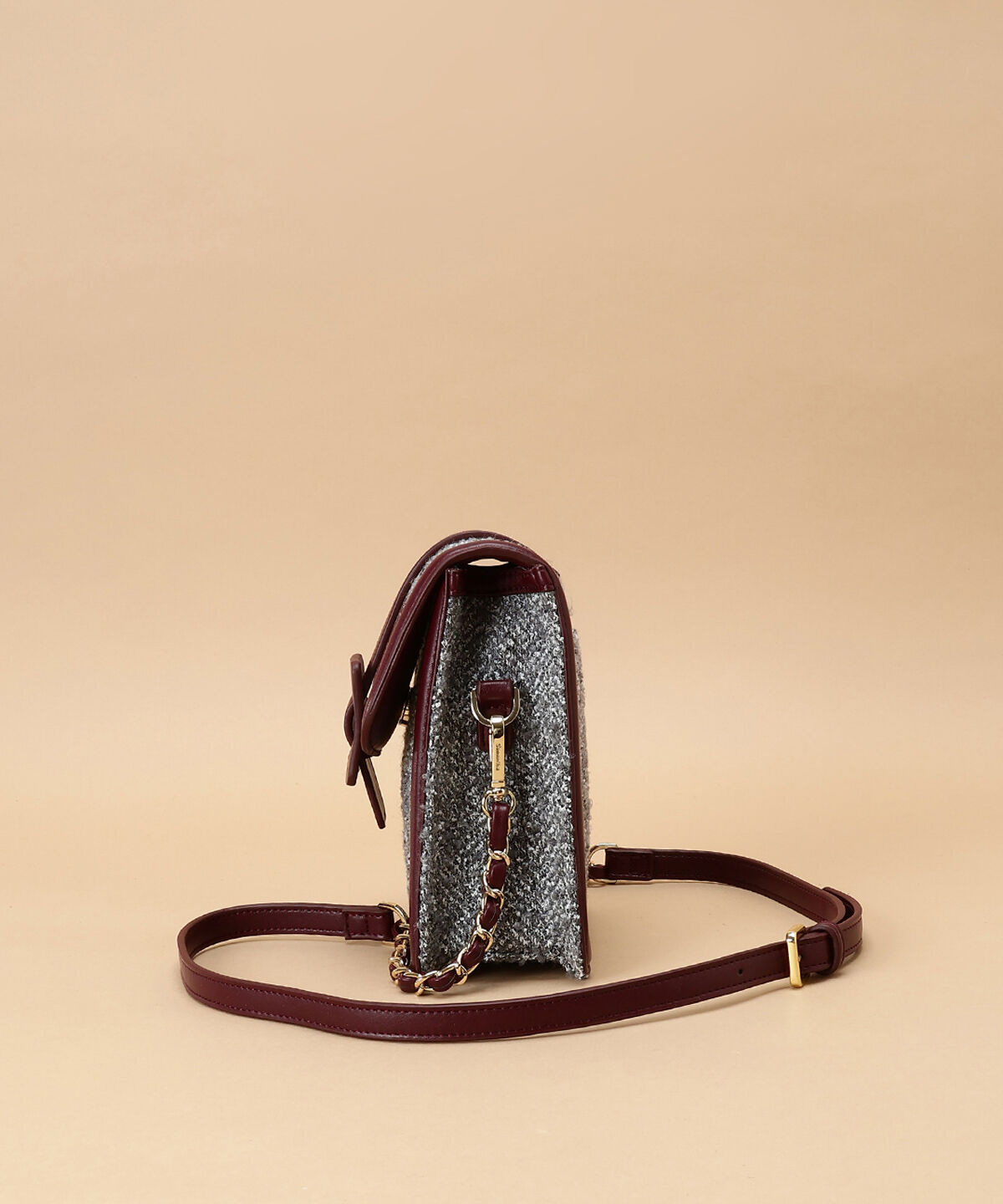 Samantha Thavasa「ツイードショルダーバッグ　縦型」|ショルダー・メッセンジャー|