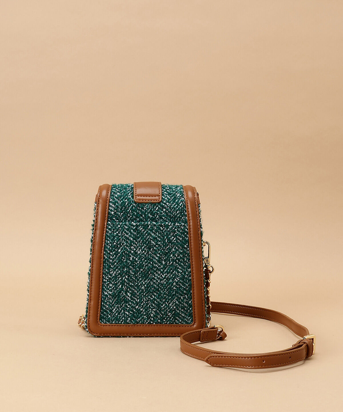 Samantha Thavasa「ツイードショルダーバッグ　縦型」|ショルダー・メッセンジャー|