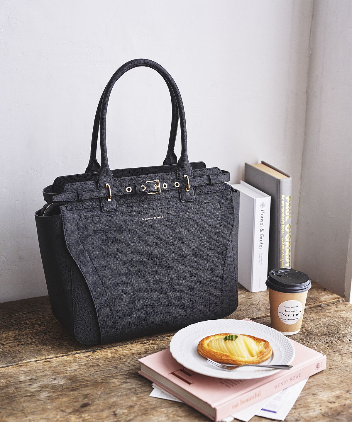 Samantha Thavasa「ベルトデザイン トートバッグ」|トートバッグ|