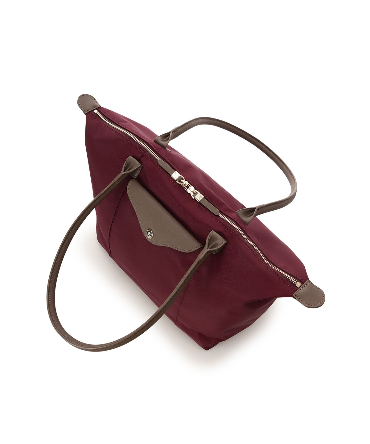 Samantha Thavasa「ナイロン&times;スプリットレザー カジュアルトートバッグ」|トートバッグ|