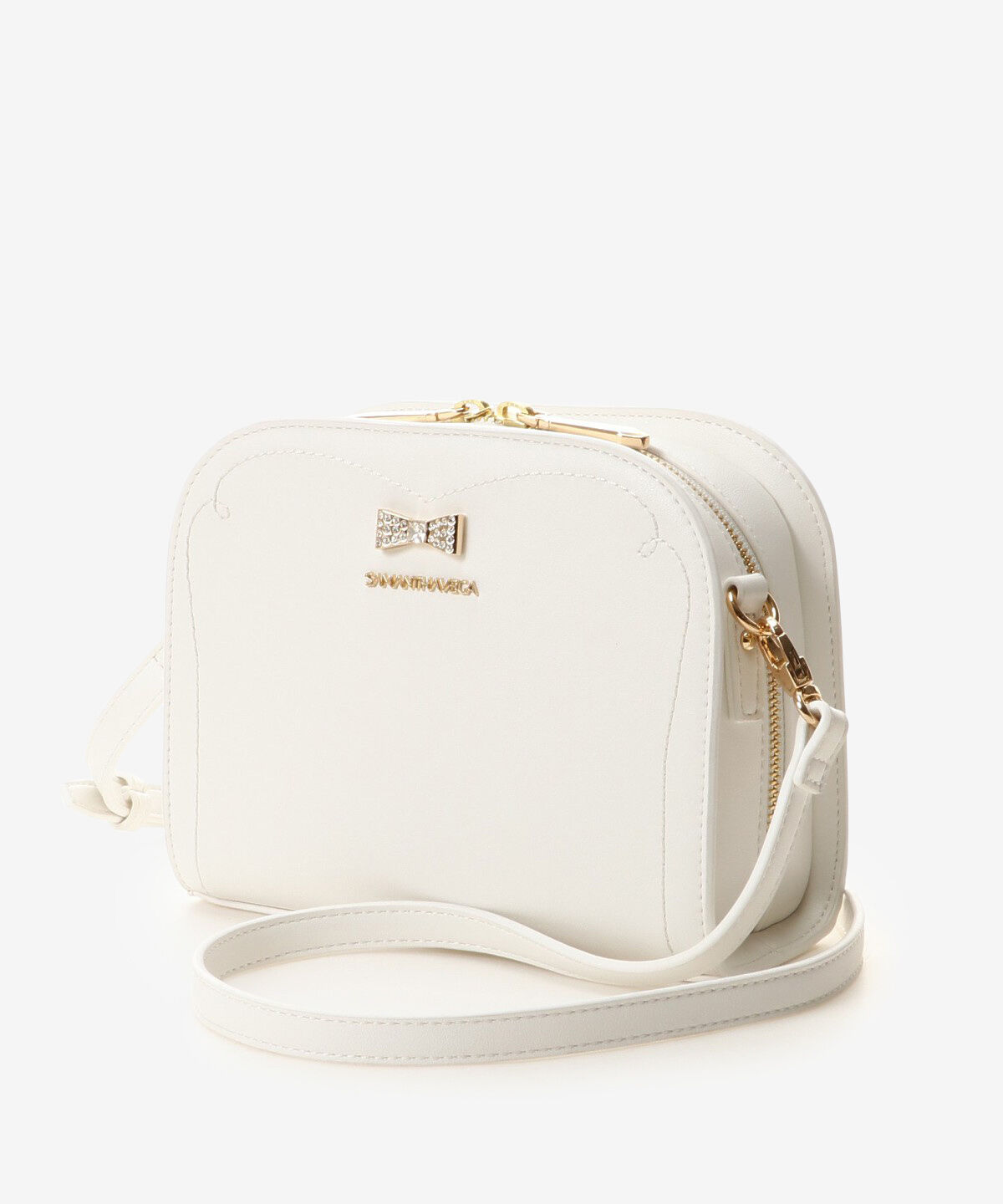 Samantha Vega「ビジューリボンショルダーバック」|ショルダー・メッセンジャー|