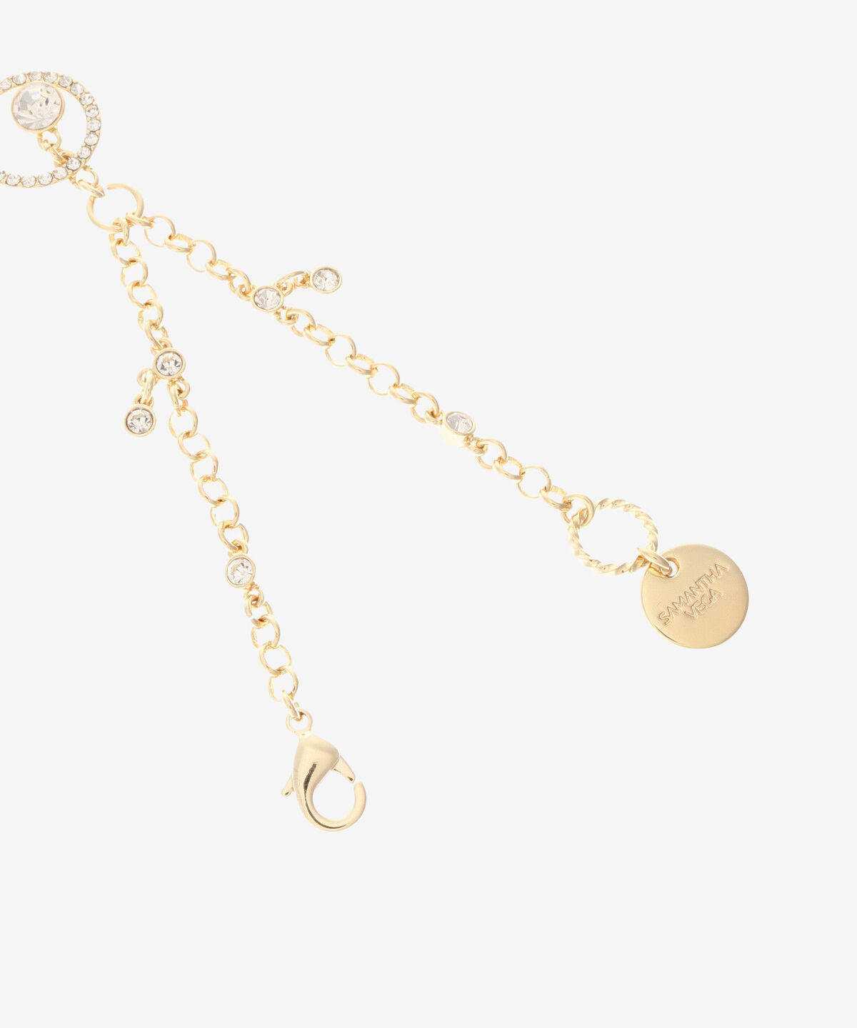 Samantha Vega「スクエアビジューチャーム」|チャーム・キーホルダー|