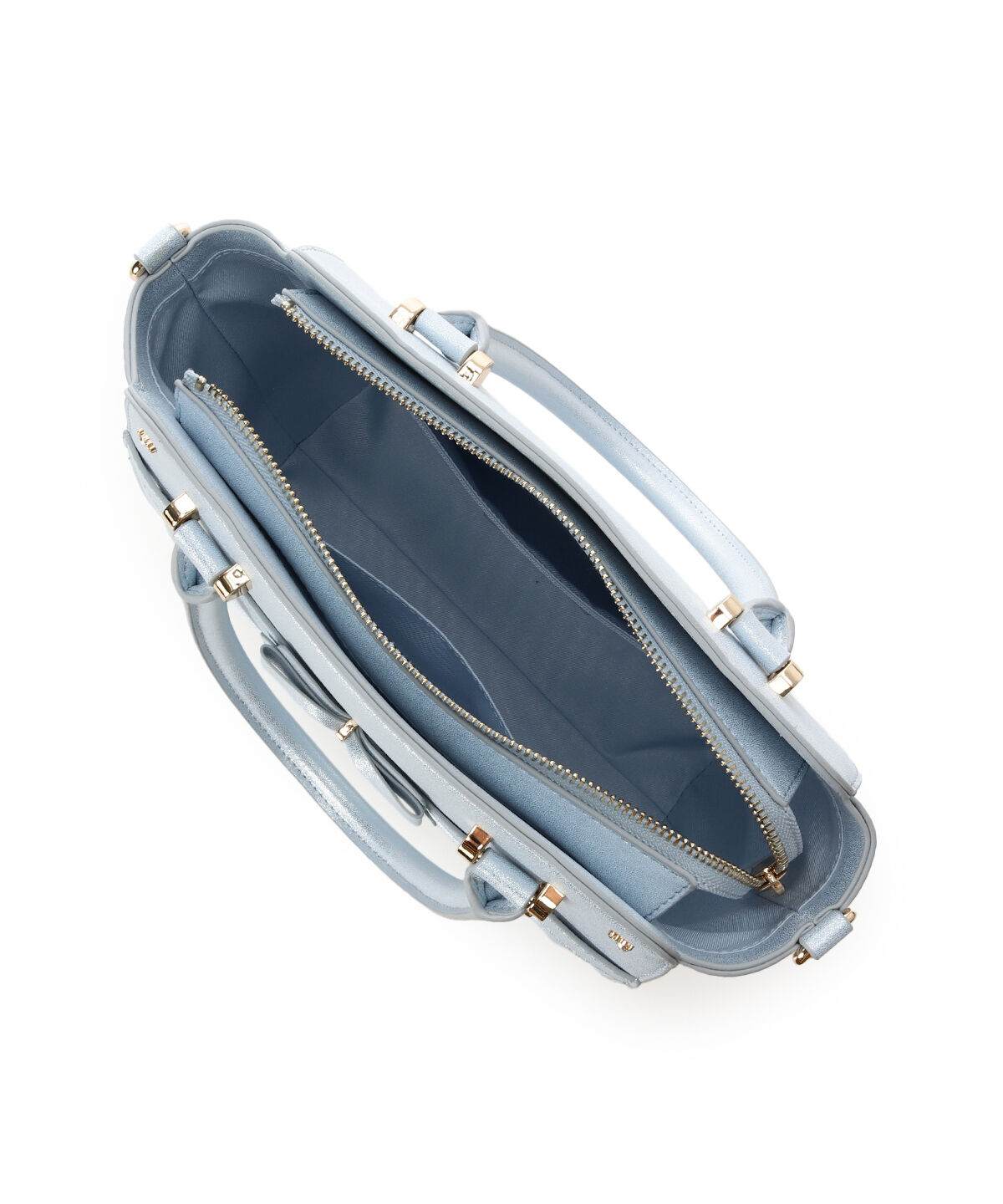 Samantha Vega「アクセントリボンラメハンドバッグ」|ハンドバッグ|