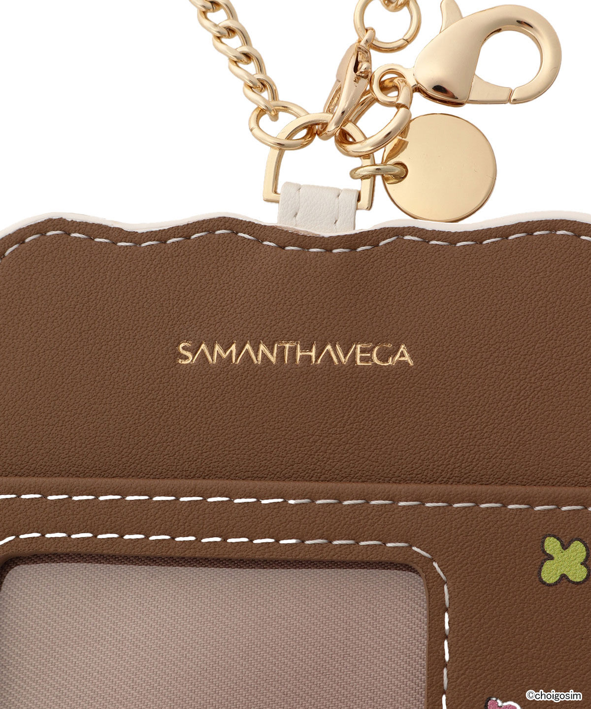 Samantha Vega「チェゴシム&times;SAMANTHAVEGA　「くまゴシム」パスケース」|定期入れ|
