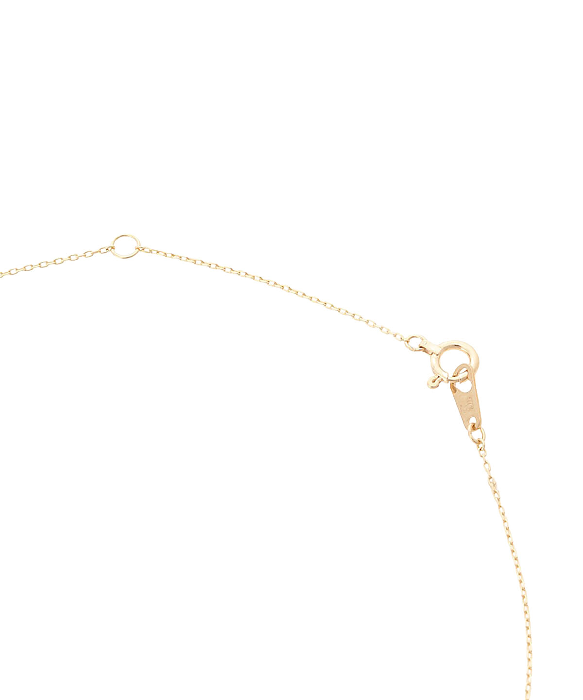 newme by Samantha Thavasa「K10 YG ペリドット オーバルネックレス ≪8月 誕生石≫」|ネックレス|