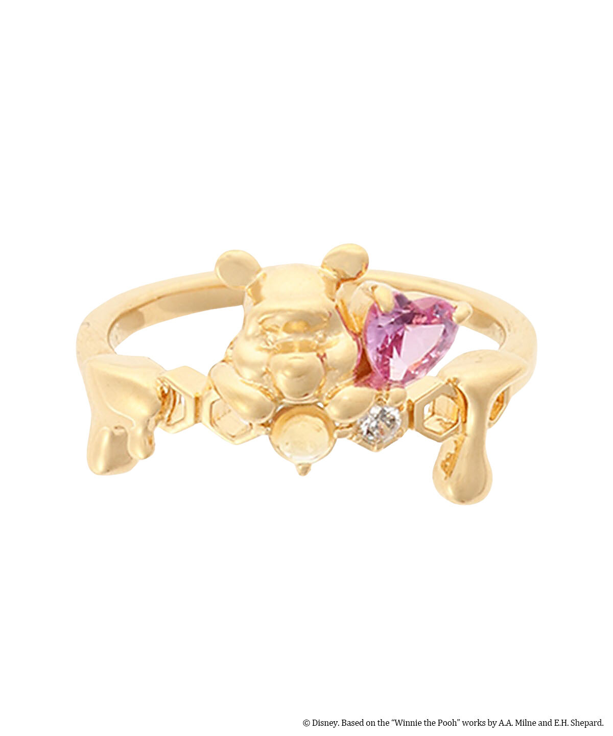 newme by Samantha Thavasa「『くまのプーさん』コレクション リング」|リング|SILVER YGﾒｯｷ