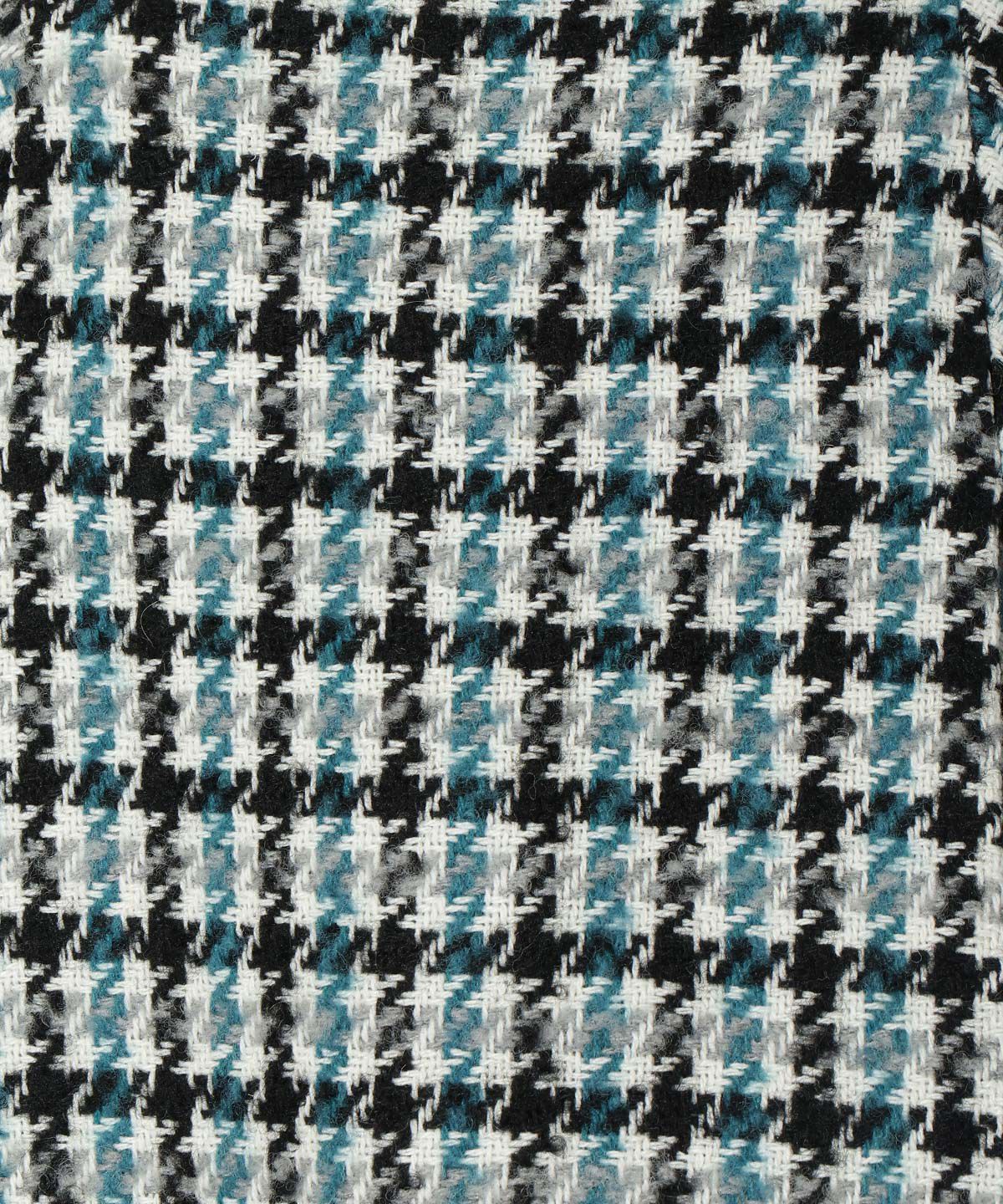 アンドクチュール「カラー千鳥ツイードミニスカート」|台形|