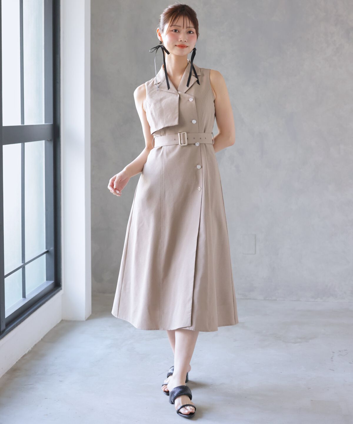 アンドクチュール「トレンチジレワンピース」|ワンピース|