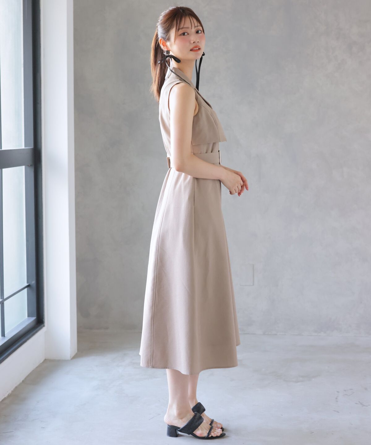 アンドクチュール「トレンチジレワンピース」|ワンピース|