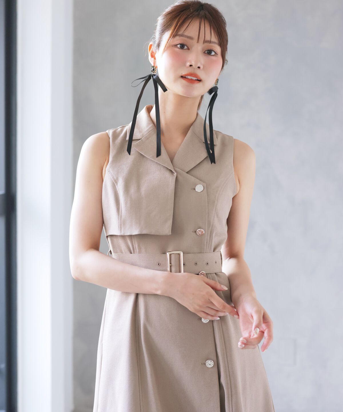 アンドクチュール「トレンチジレワンピース」|ワンピース|