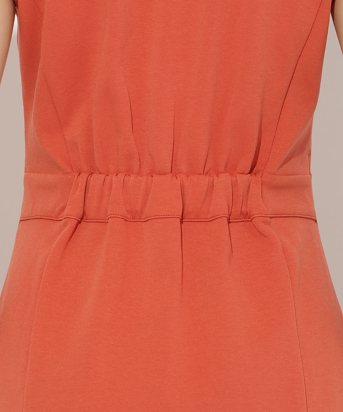 アンドクチュール「配色ポロ襟ワンピース」|ワンピース|