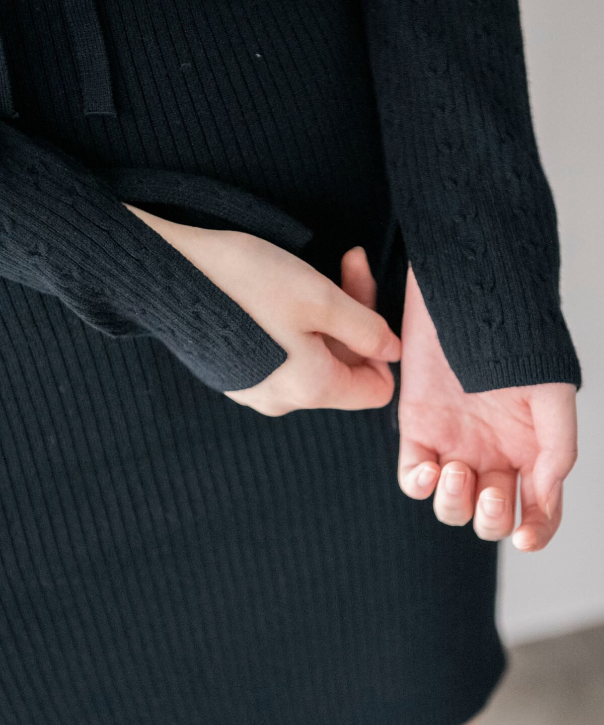 REDYAZEL「リボンカーディガン＆ミニ丈ワンピースセット」|ワンピース|