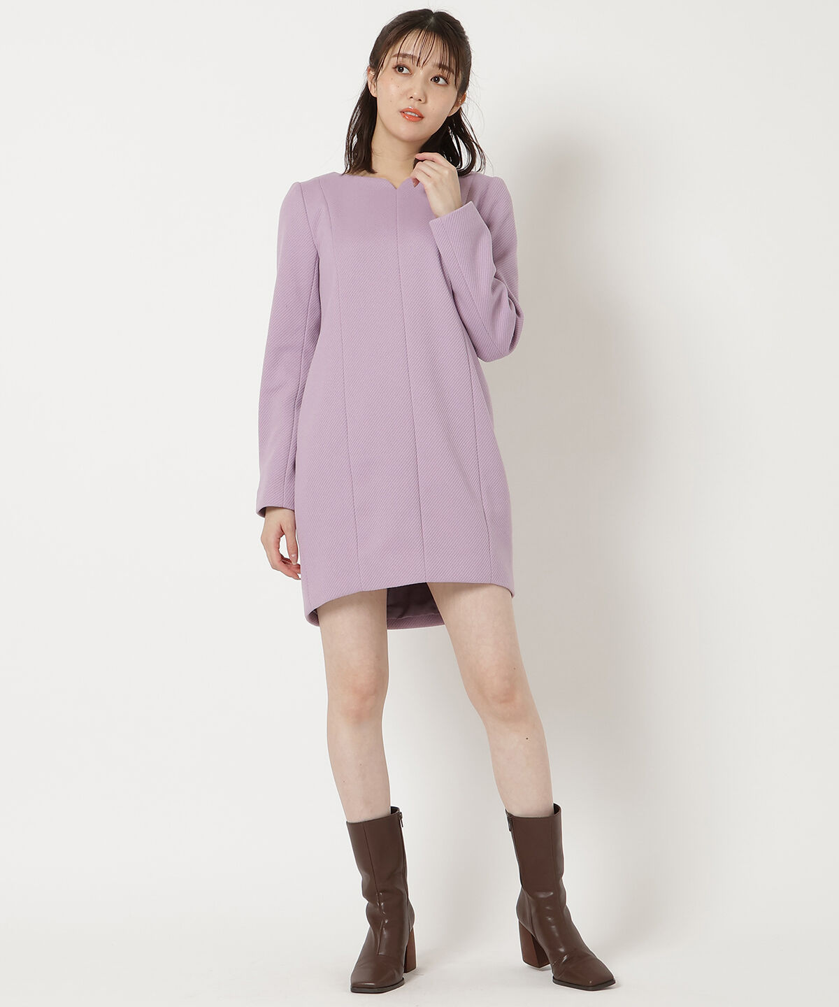 REDYAZEL「ミニコクーンワンピース」|ワンピース|