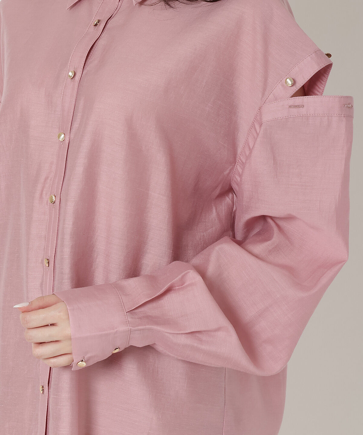 REDYAZEL「オープンショルダーシャツ」|シャツ・ブラウス|