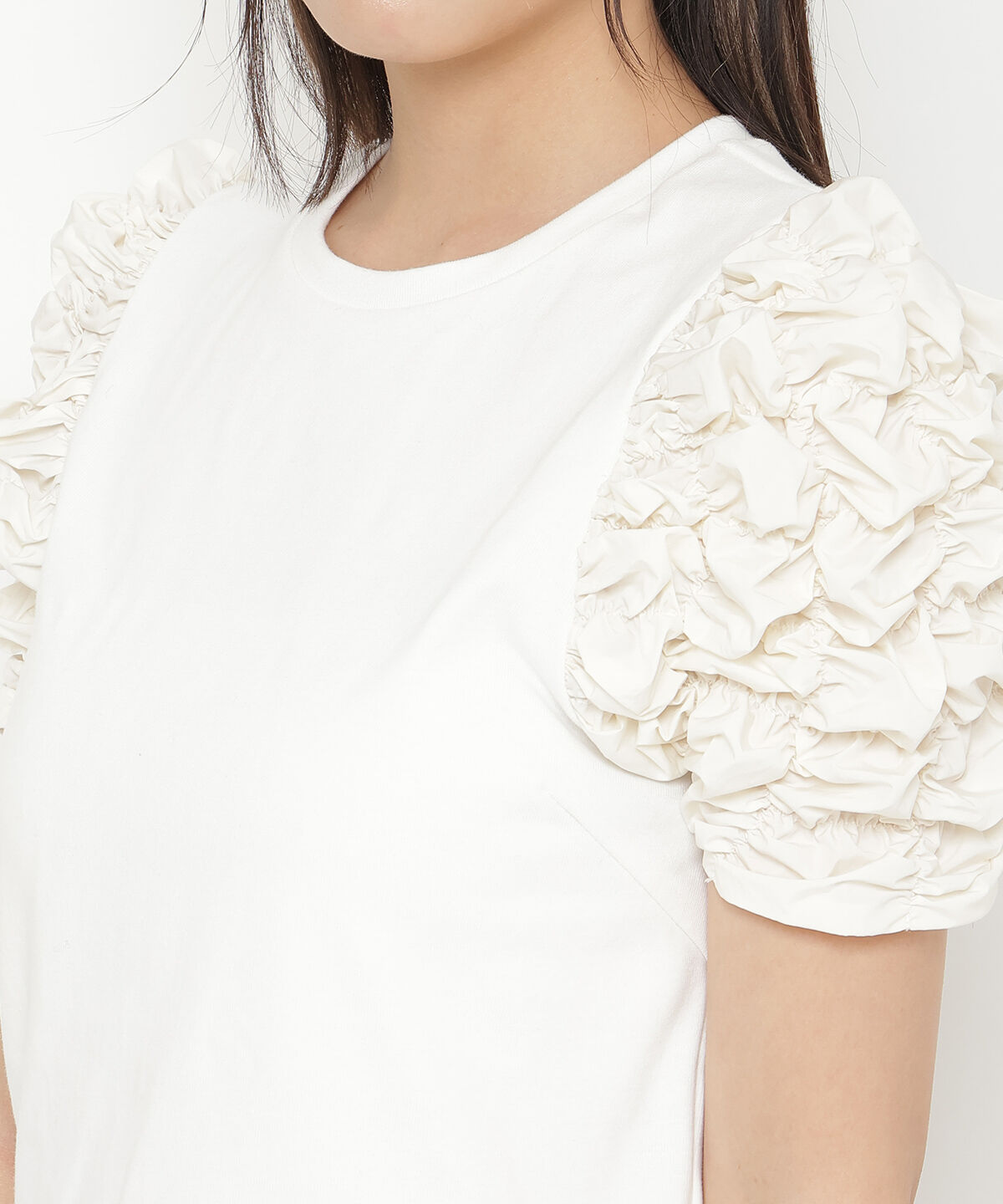 REDYAZEL「ボリュームデザインスリーブトップス」|Tシャツ・カットソー|