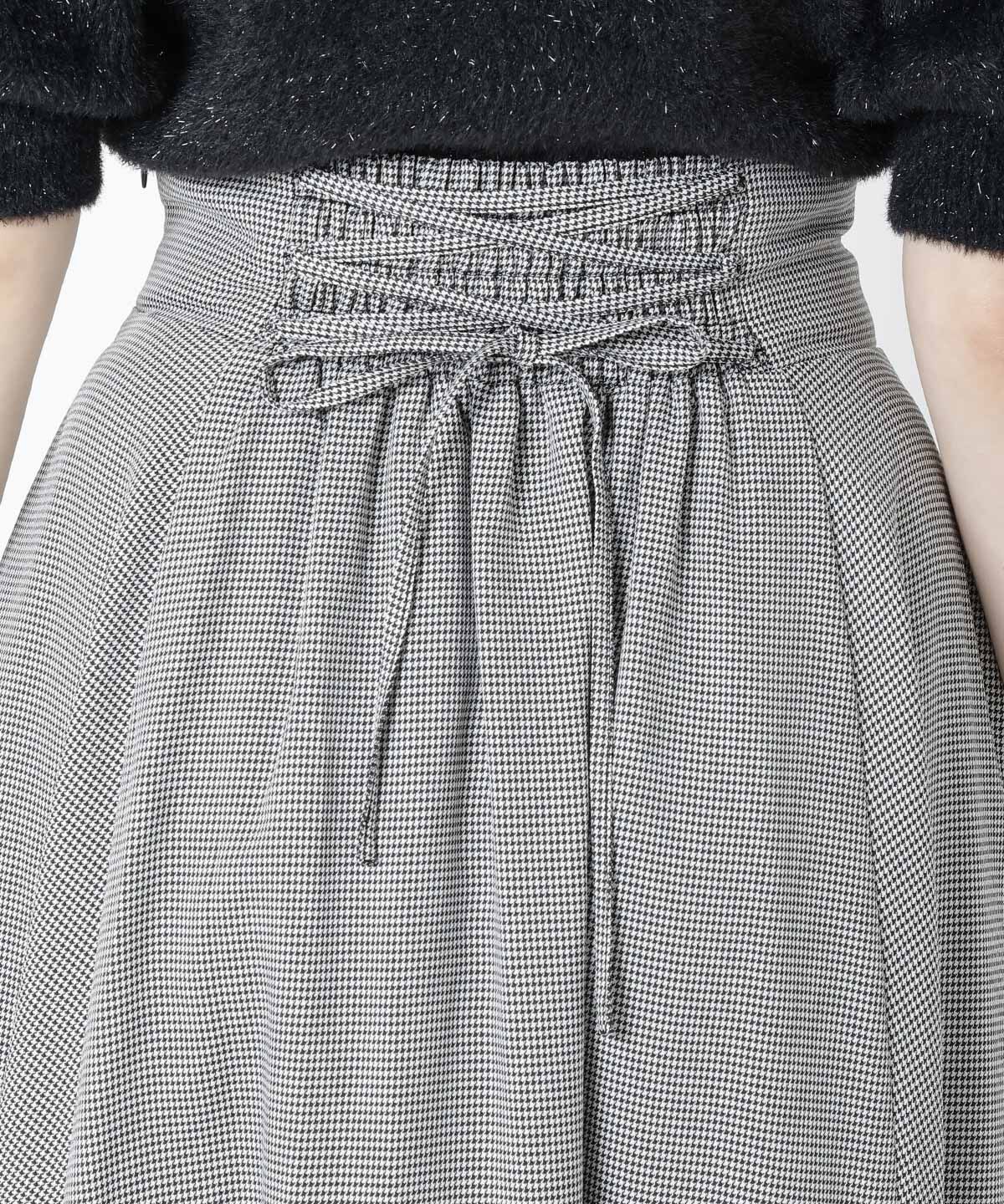 WILLSELECTION「バックレースアップフレアスカート」|フレア|