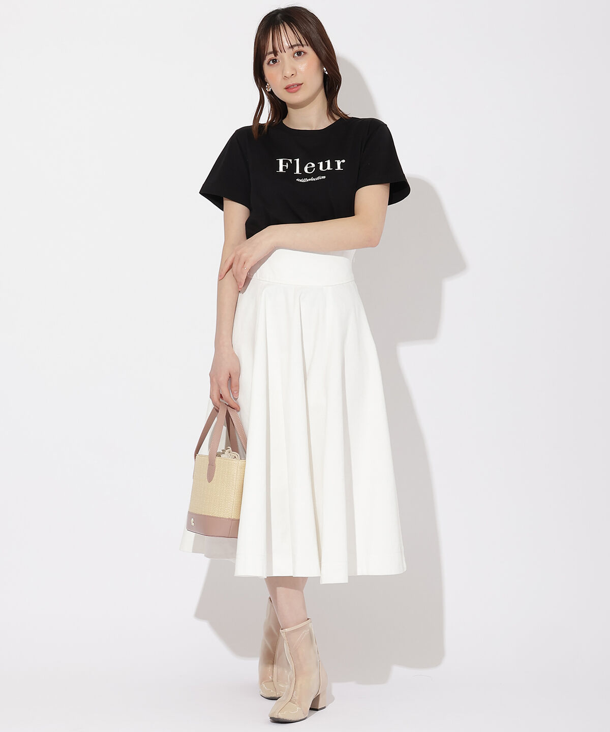 WILLSELECTION「デニムフレアスカート」|スカート|