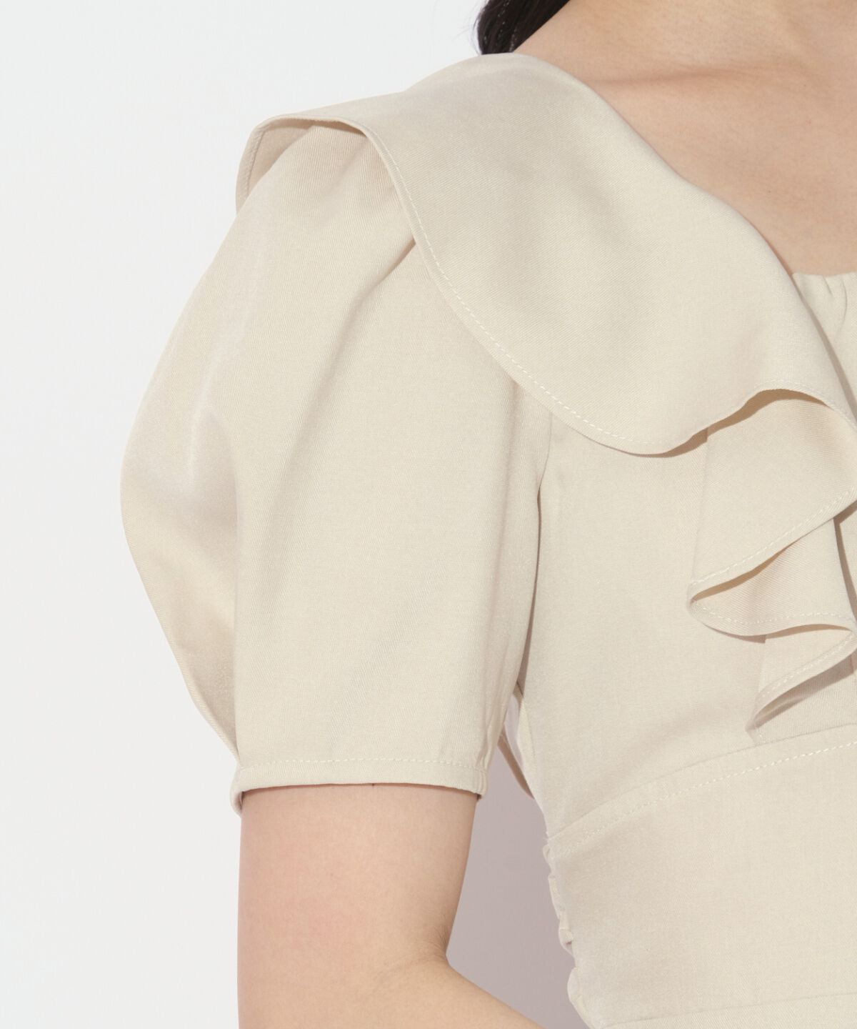 WILLSELECTION「バックリボンフリルワンピース」|ワンピース|