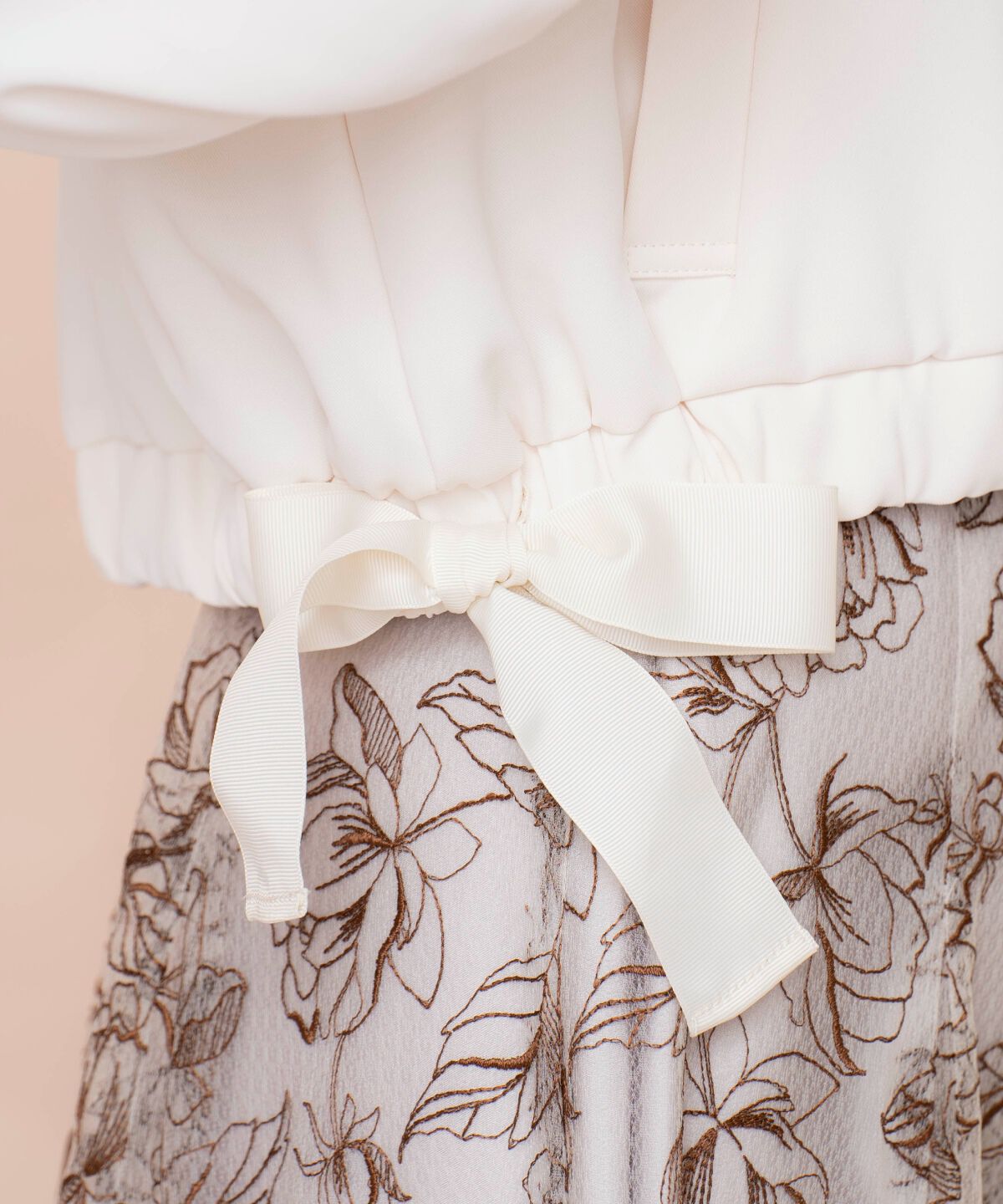 WILLSELECTION「サイドリボンコンパクト中綿ブルゾン」|ブルゾン・スタジャン|