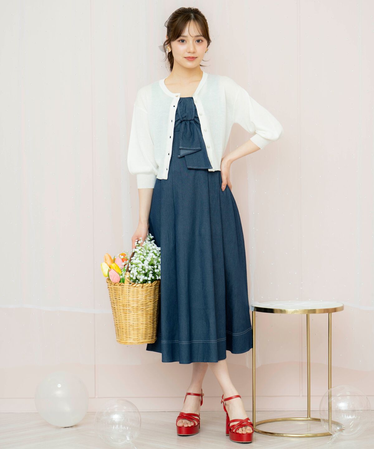 WILLSELECTION「コンパクトシアーカーディガン」|カーディガン|