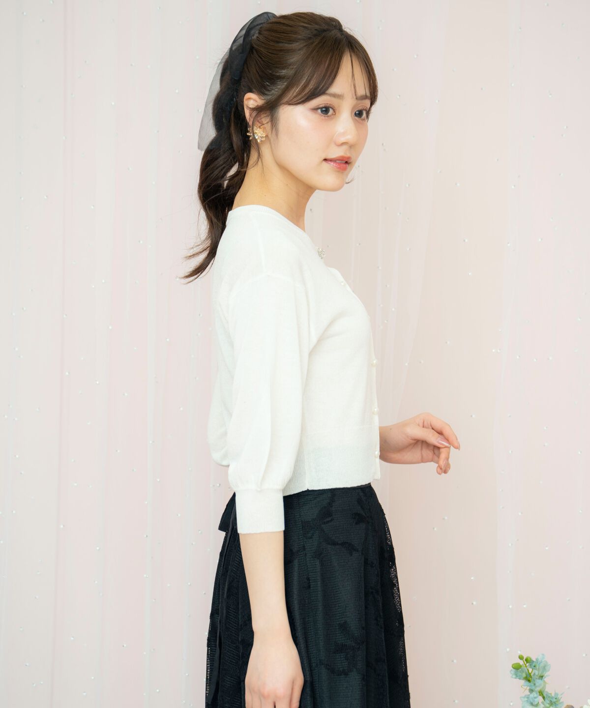 WILLSELECTION「コンパクトシアーカーディガン」|カーディガン|