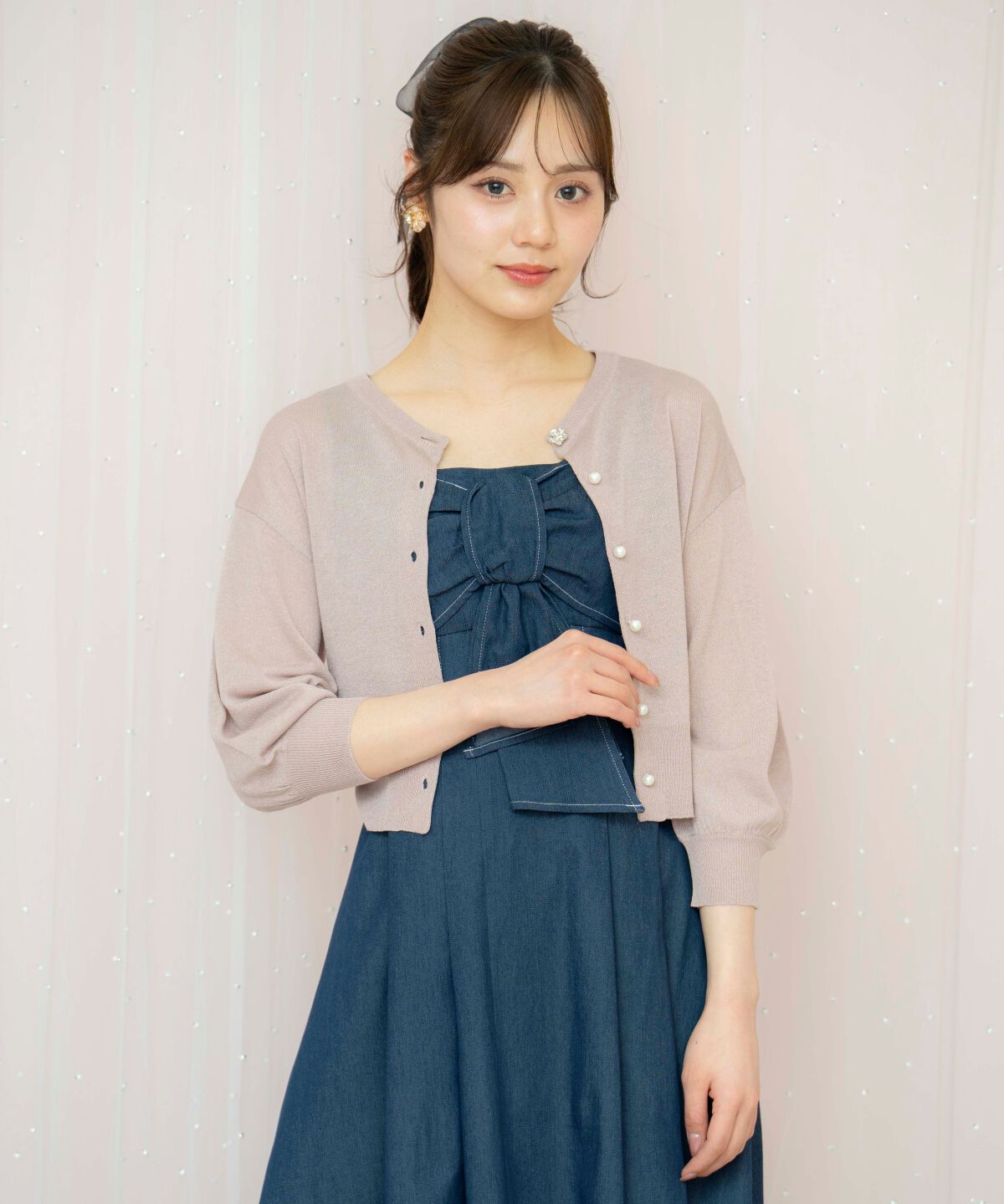 WILLSELECTION「コンパクトシアーカーディガン」|カーディガン|