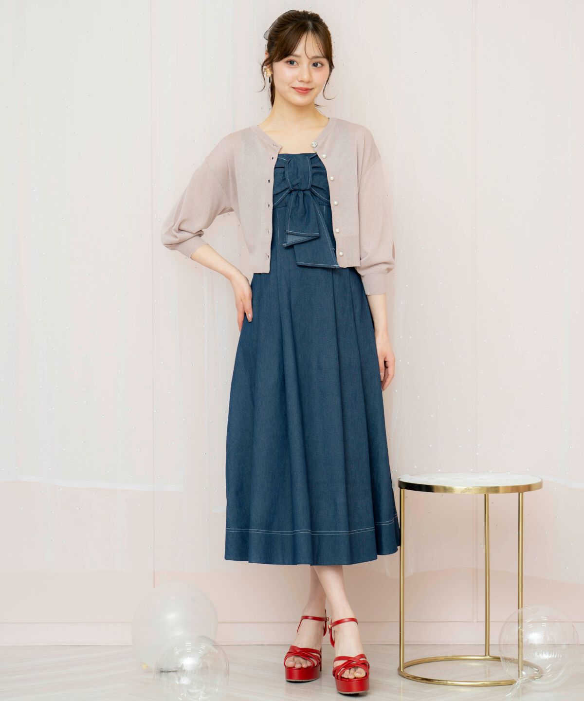 WILLSELECTION「コンパクトシアーカーディガン」|カーディガン|