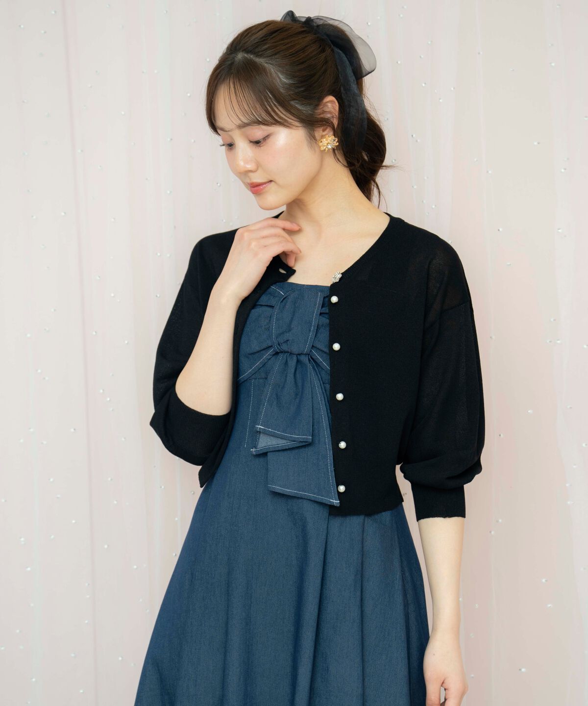 WILLSELECTION「コンパクトシアーカーディガン」|カーディガン|