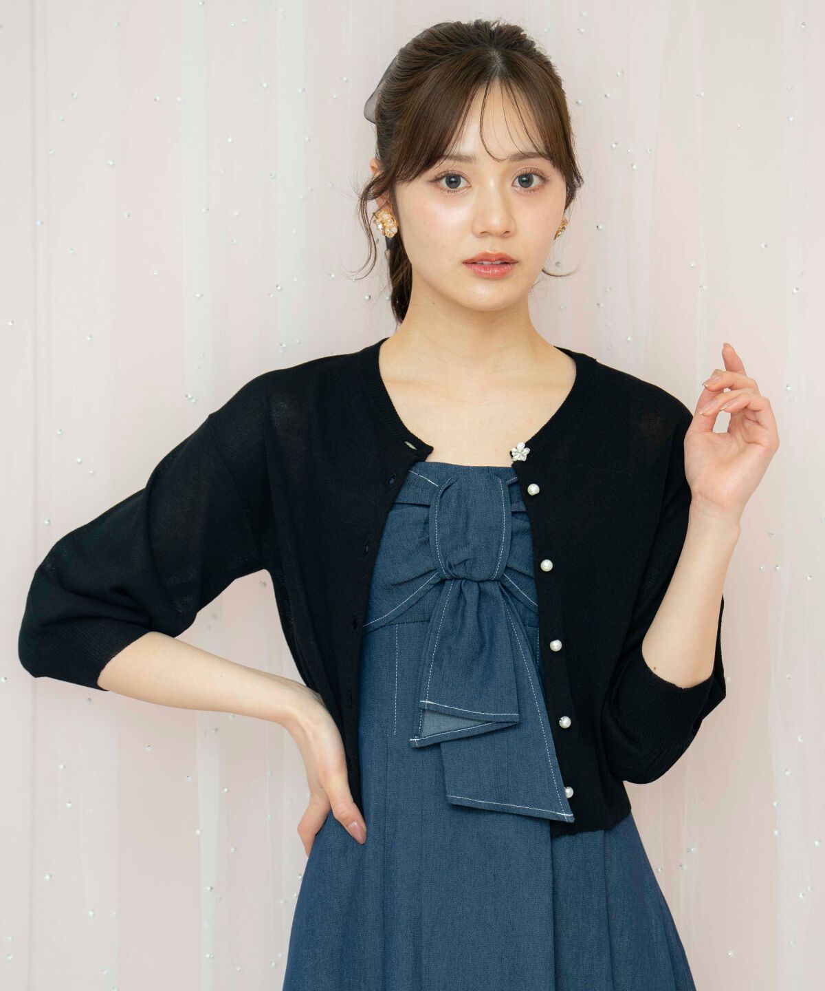 WILLSELECTION「コンパクトシアーカーディガン」|カーディガン|