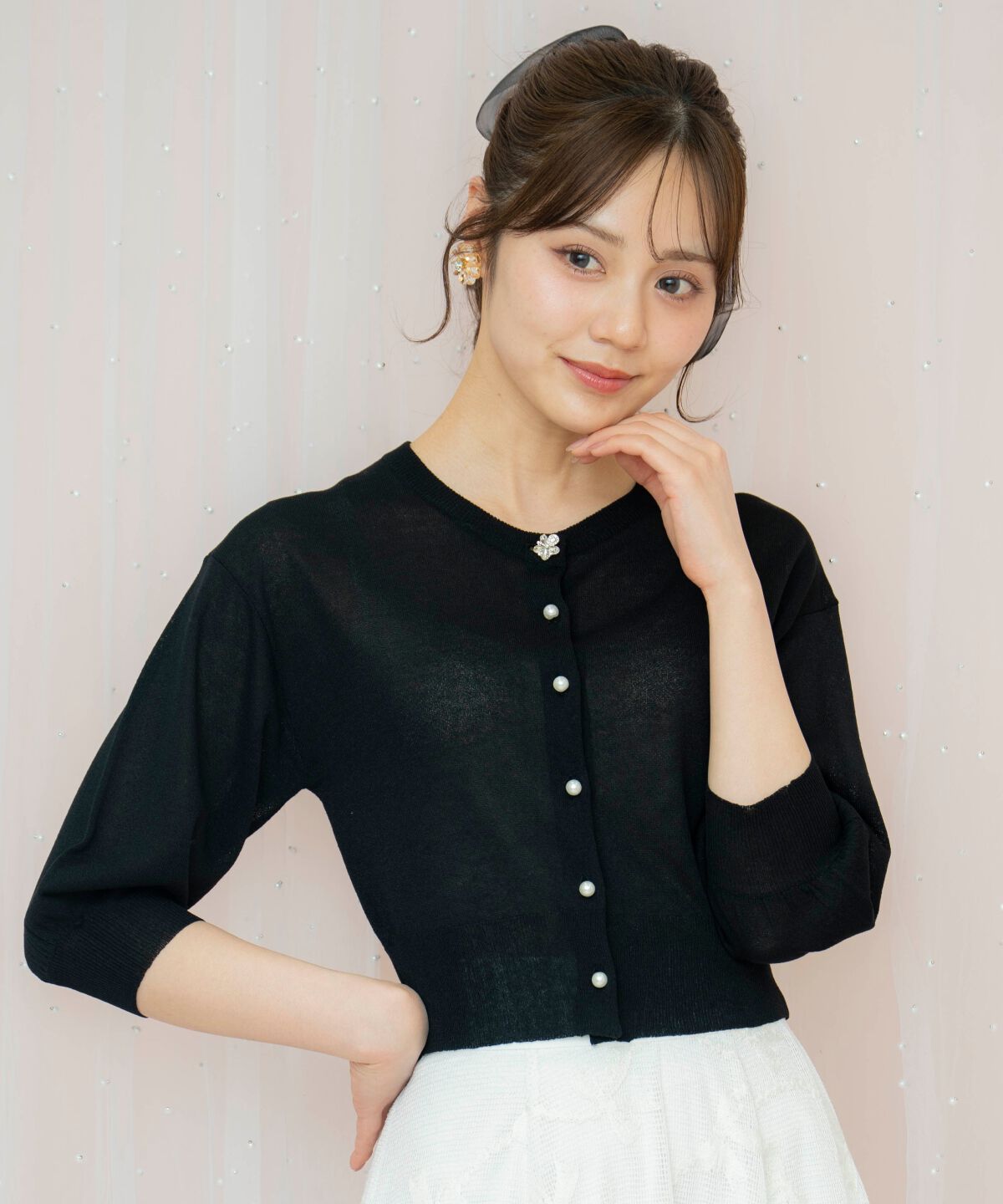 WILLSELECTION「コンパクトシアーカーディガン」|カーディガン|